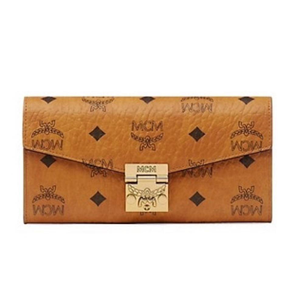 Patricia Crossbody Wallet in Visetos